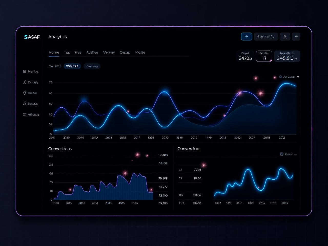 Sample product UI built by NextFrameDigital